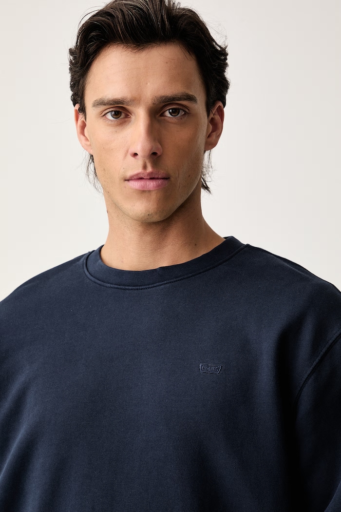 Levi's bluza męska bawełniana THE ORIGINAL HM niebieski 35909