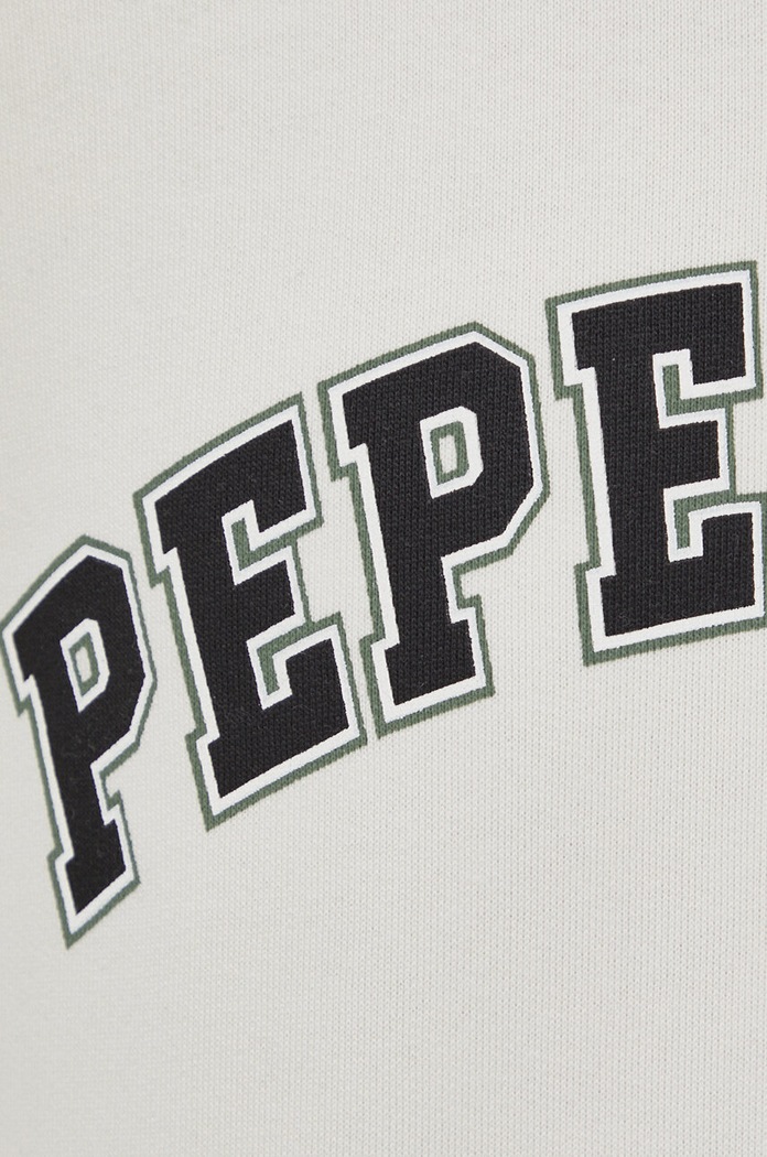 Pamučna dukserica Pepe Jeans Raven bež PM582555