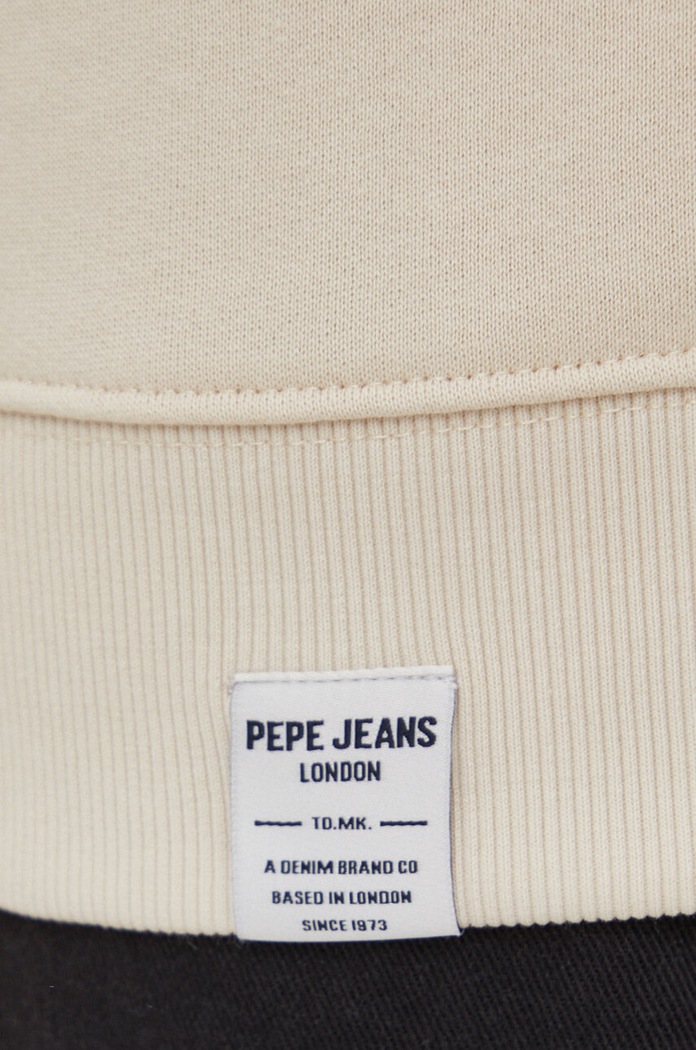 Pepe Jeans bluza bawełniana Ray PM582559 beżowy
