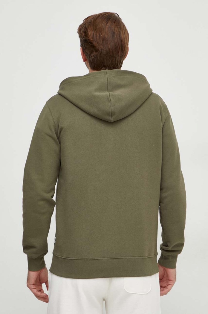 Odzież Pepe Jeans bluza bawełniana ROLF PM582565 zielony