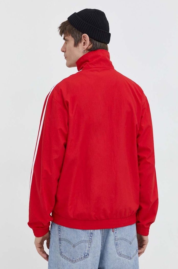 Oblečení Mikina adidas Originals Adicolor Woven Firebird Track Top IT2495 červená