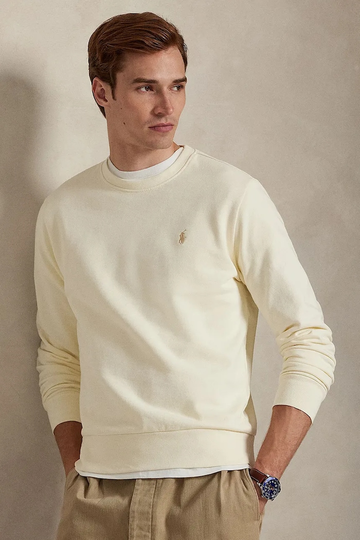 Bavlnená mikina Polo Ralph Lauren bavlna béžová 710916689