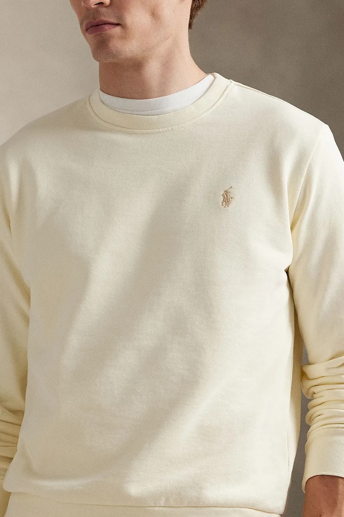 Bavlnená mikina Polo Ralph Lauren béžová 710916689