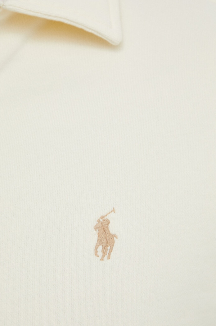 Bavlnená mikina Polo Ralph Lauren 710934601 béžová