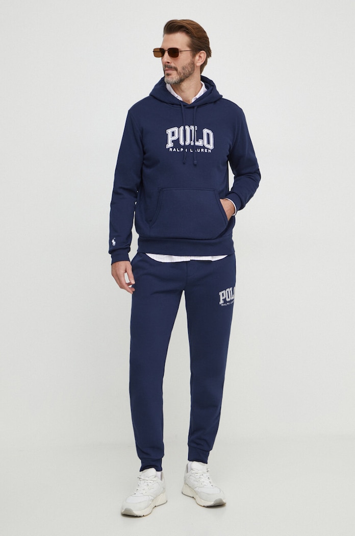 Μπλούζα Polo Ralph Lauren 710934716 σκούρο μπλε SS24