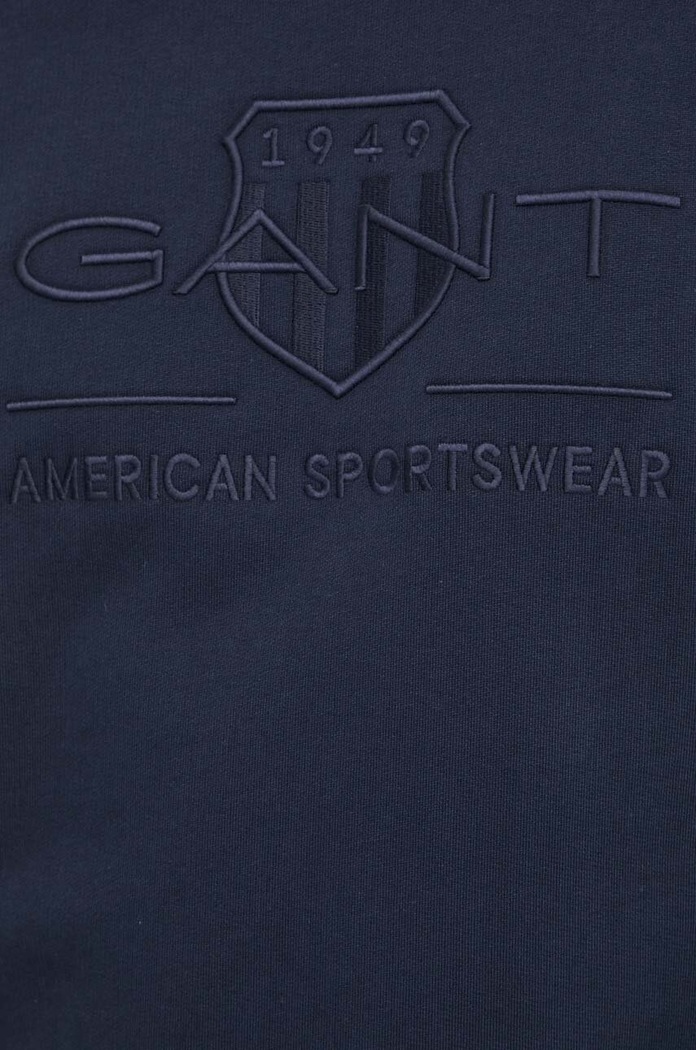 Gant bluza bawełniana 2036017. granatowy