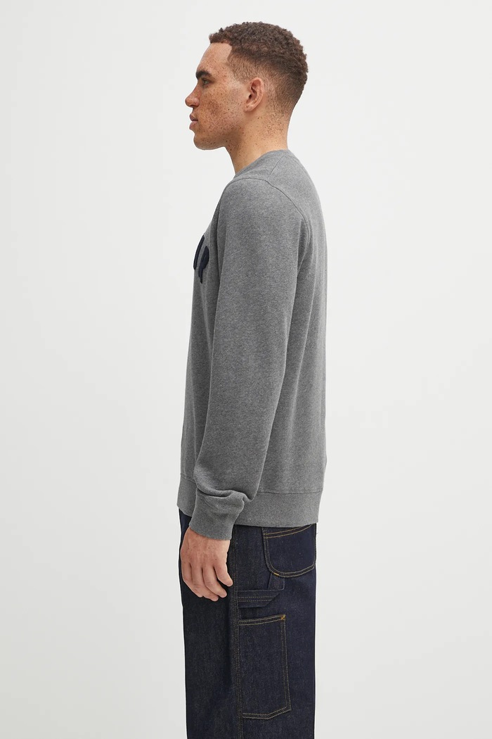 Barbour felpa MOL0101 grigio AA00