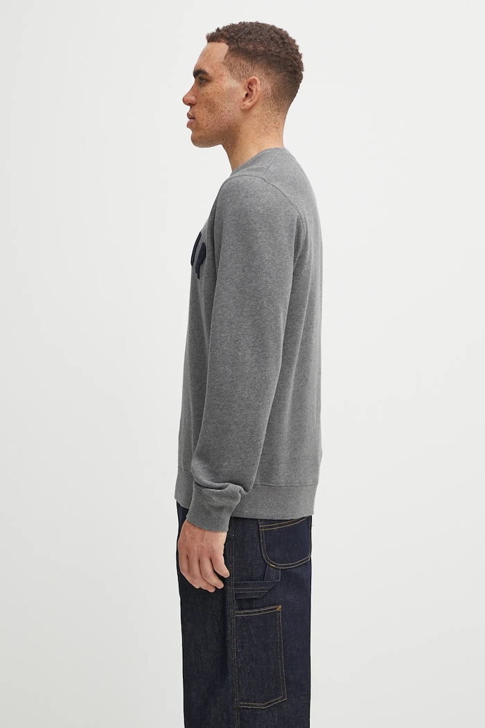 Barbour felpa MOL0101 grigio AA00
