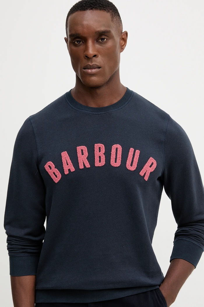 Μπλούζα Barbour σκούρο μπλε MOL0101