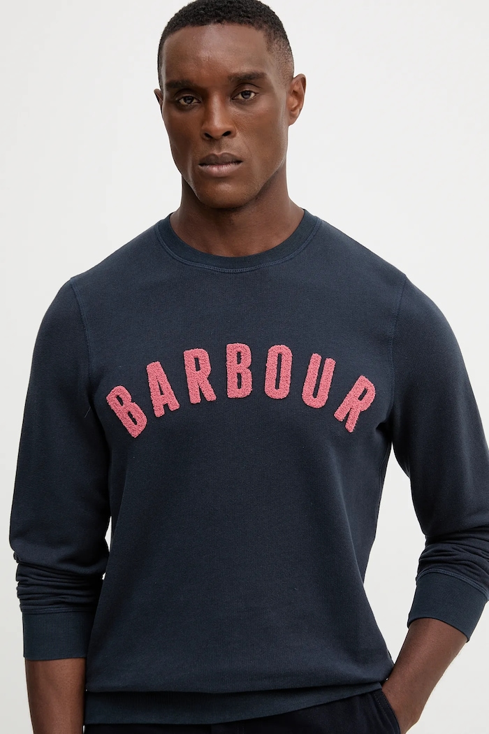 Μπλούζα Barbour σκούρο μπλε MOL0101