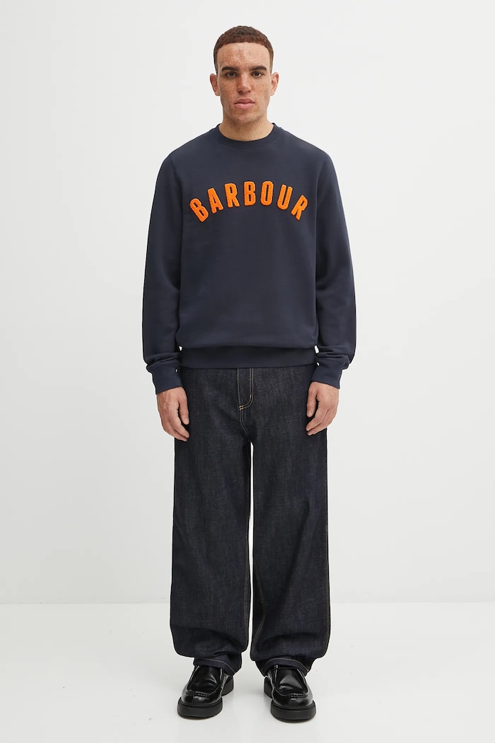 Кофта Barbour MOL0101 темно-синій