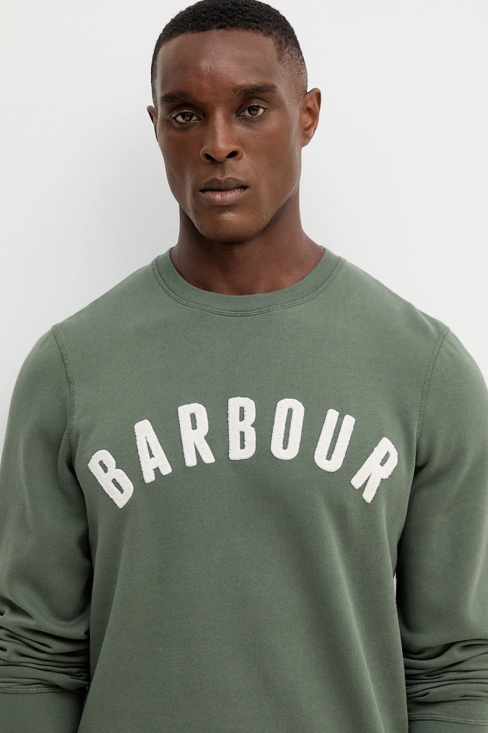Суичър Barbour зелен MOL0101