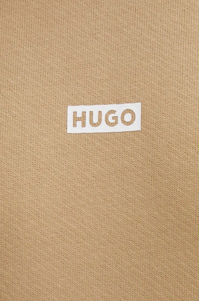 HUGO Blue męskie bawełniane Naviu 50510732 beżowy