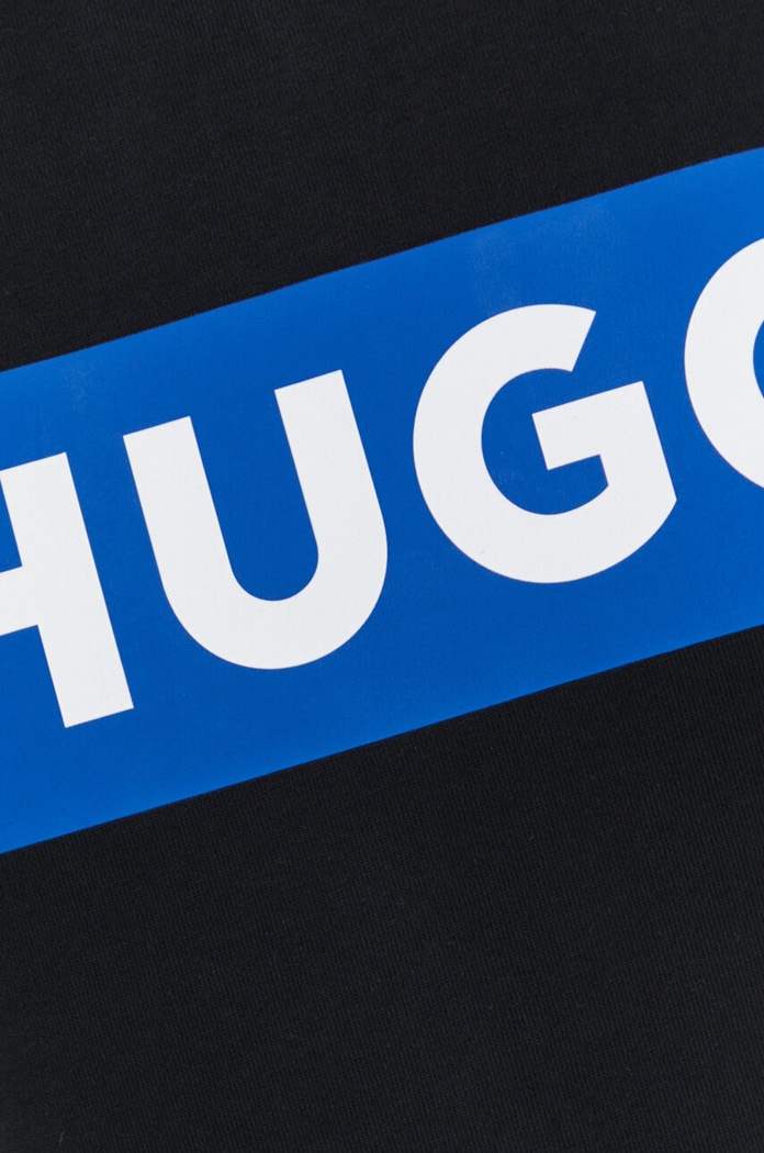 Bavlněná mikina Hugo Blue 50522375 černá
