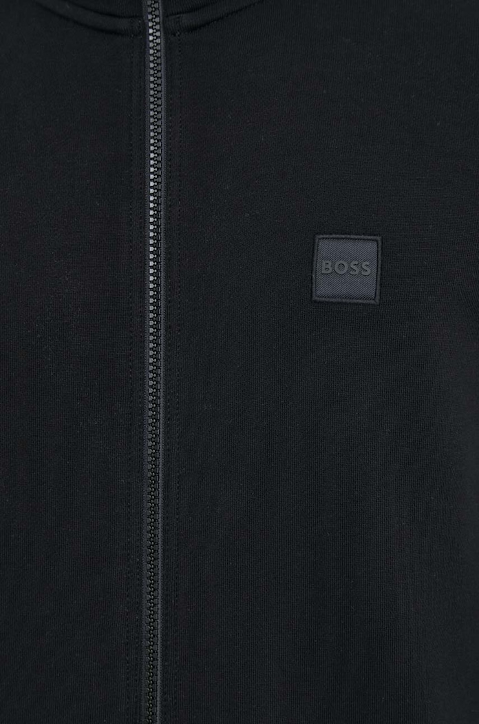 BOSS Orange bluza rozpinana męska bawełniana Zestart 50511709 czarny