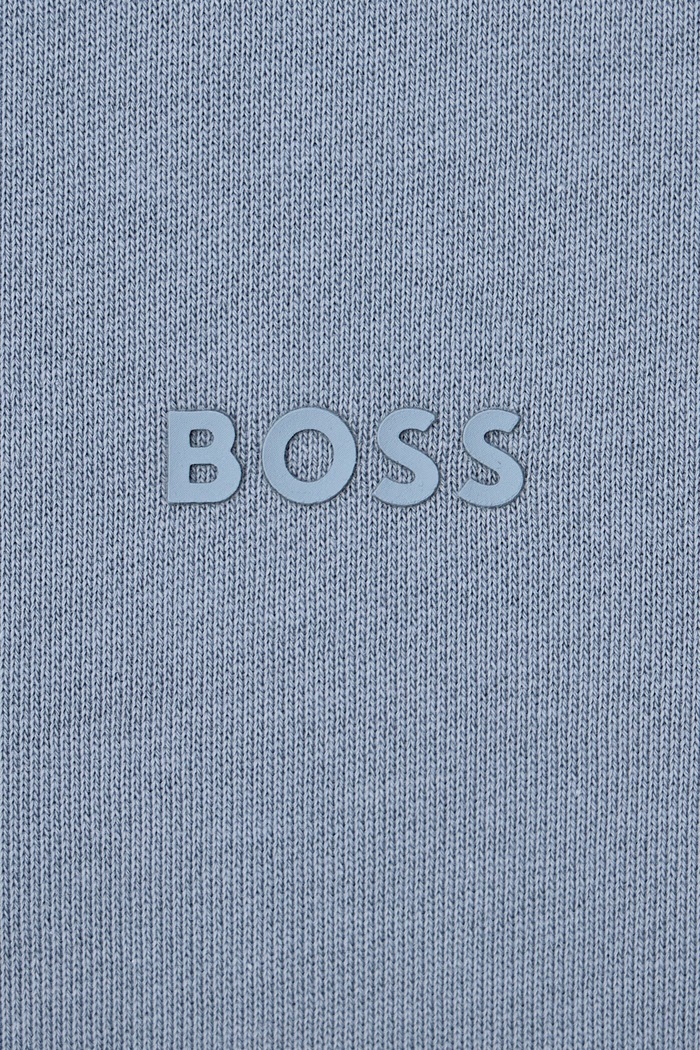 Μπλούζα ανδρική βαμβακερή WeSmallcrew BOSS Orange μπλε 50514541