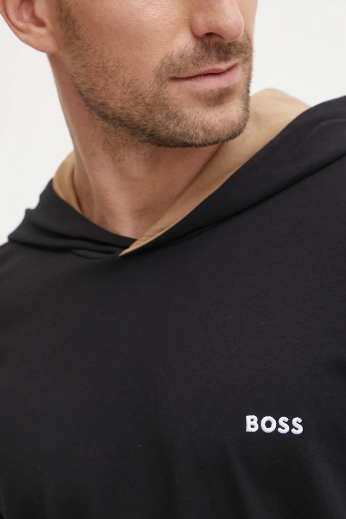 Longsleeve lounge Mix&Match LS-Shirt H BOSS negru 50515306