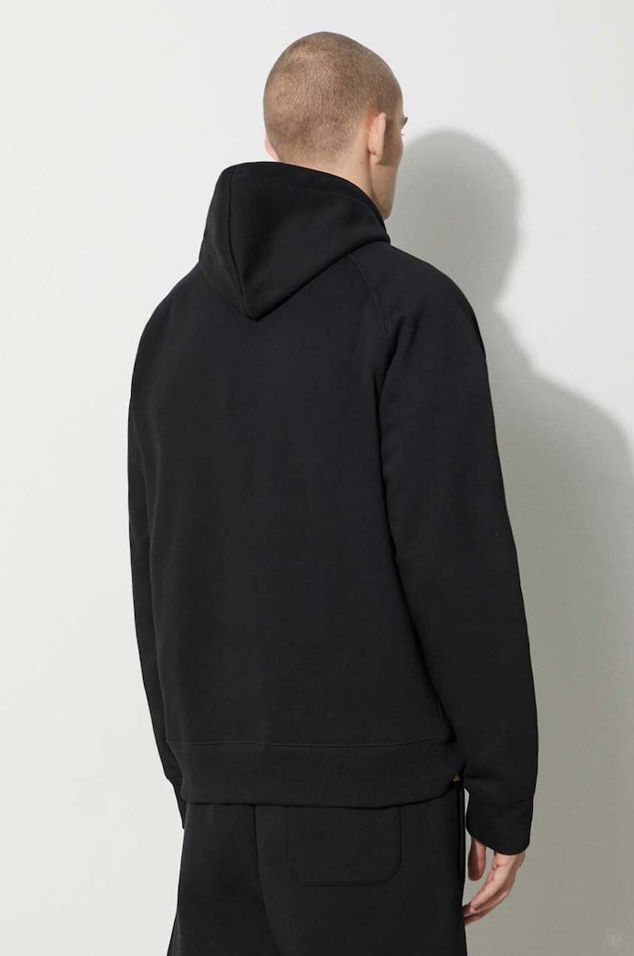 Abbigliamento Carhartt WIP felpa Hooded Chase Sweat I033661.00FXX nero