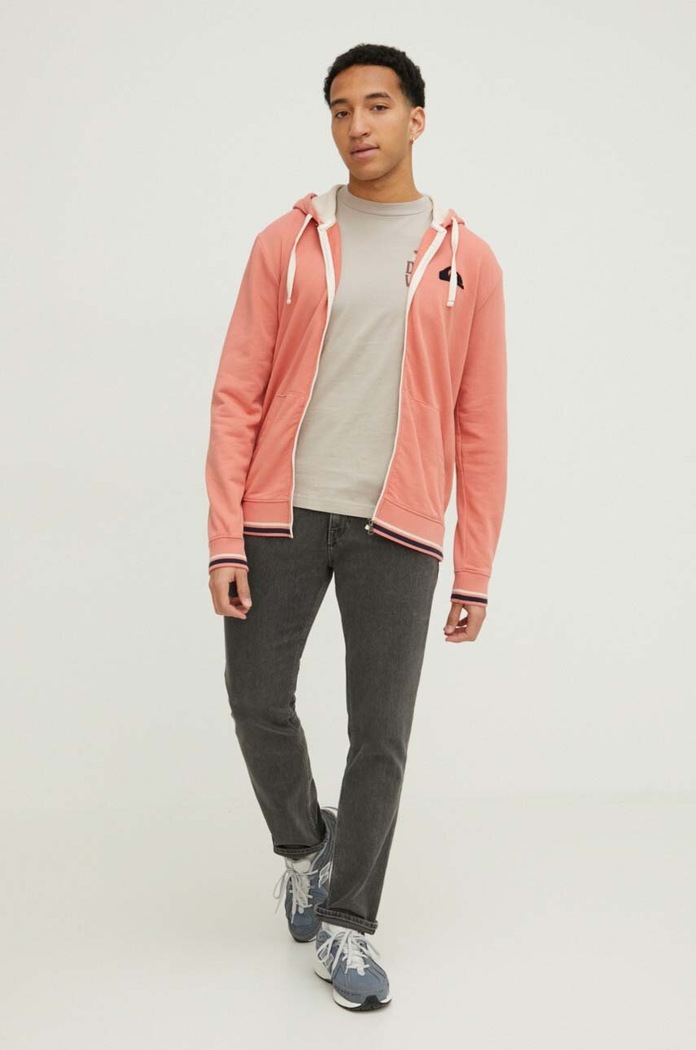 Mikina Quiksilver EQYFT04910 růžová SS24