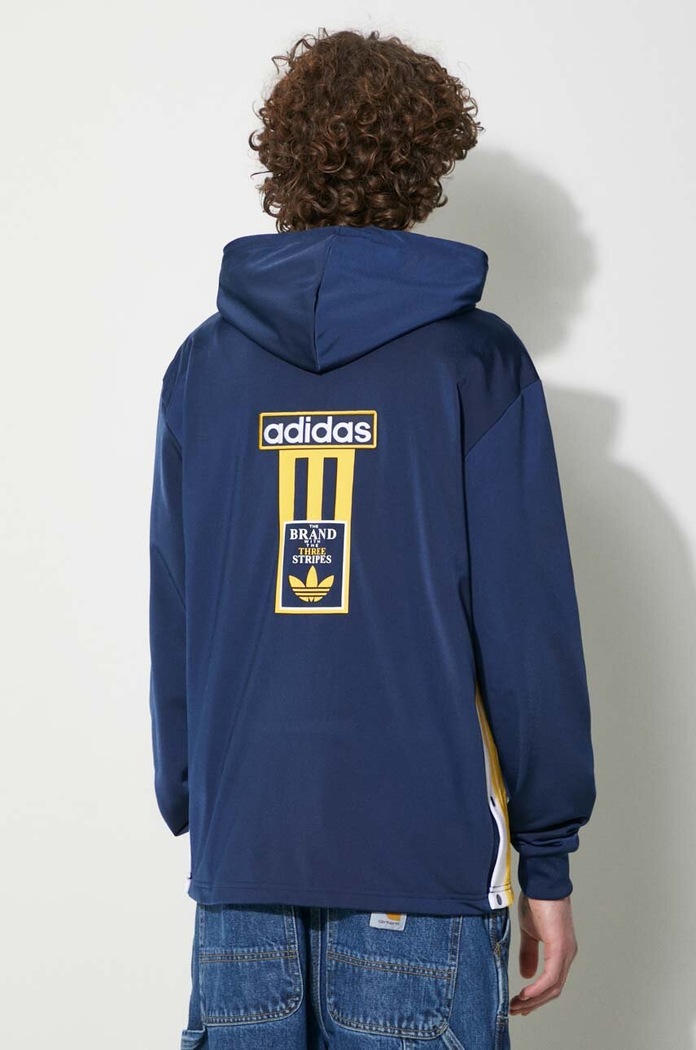 Oblečenie Mikina adidas Originals Adicolor Adibreak Full-Zip Hoodie IM8208 modrá