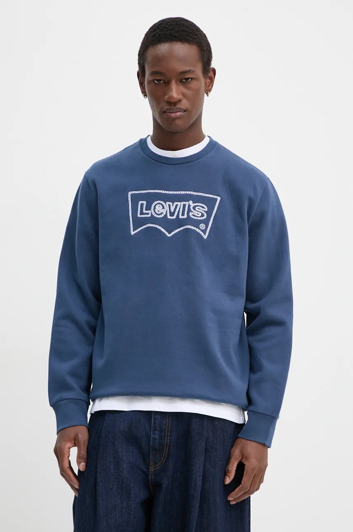 Levi's bluza pozostałe niebieski 38423