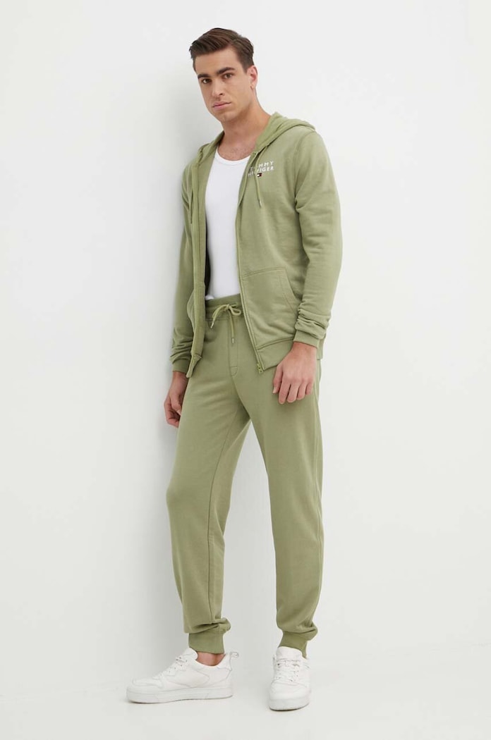 Μπλούζα Tommy Hilfiger UM0UM02879 πράσινο SS24