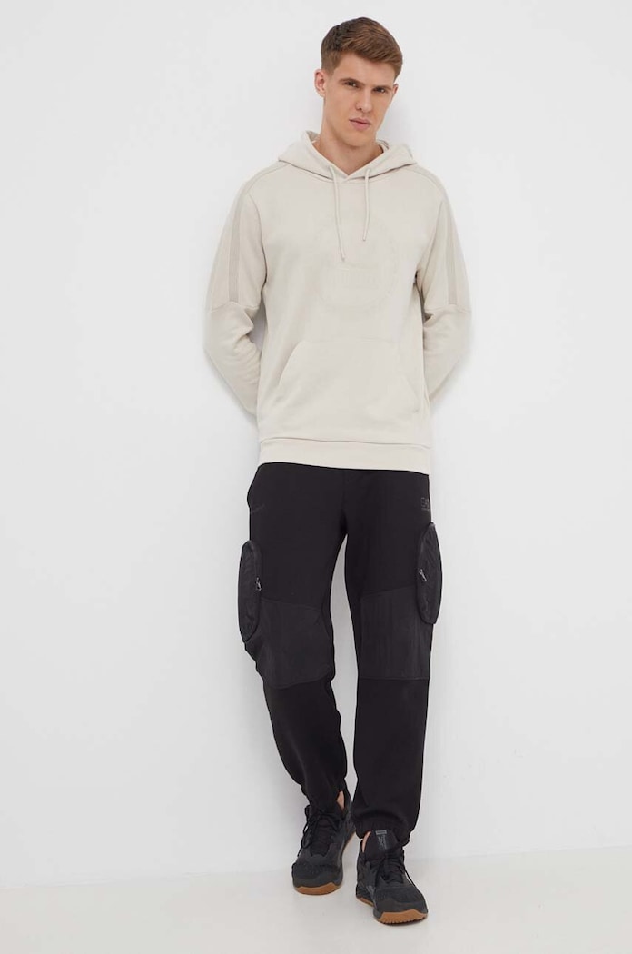 Bavlnená mikina EA7 Emporio Armani PJTKZ.3DPM65.1946 béžová SS24