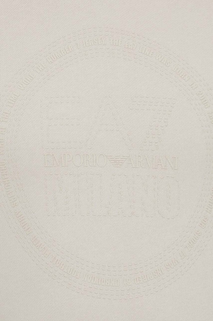 Bavlnená mikina EA7 Emporio Armani PJTKZ.3DPM65.1946 béžová