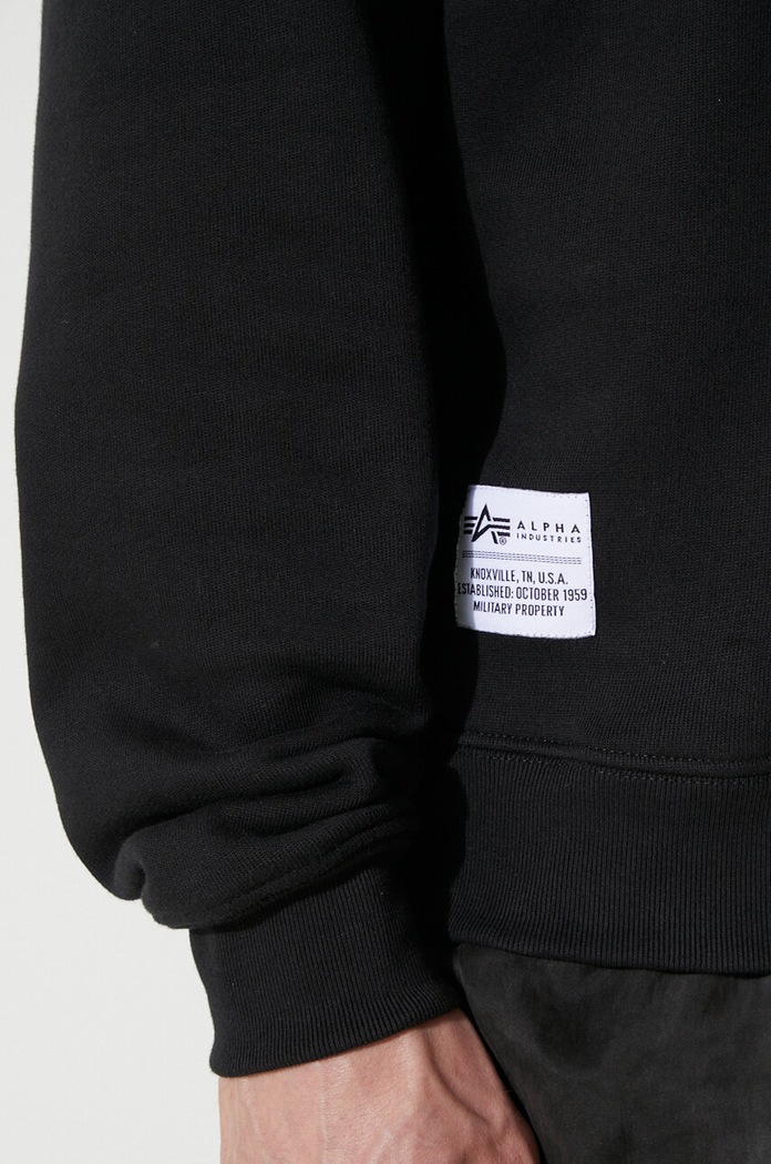 Alpha Industries sweatshirt Logo BP 146304 black