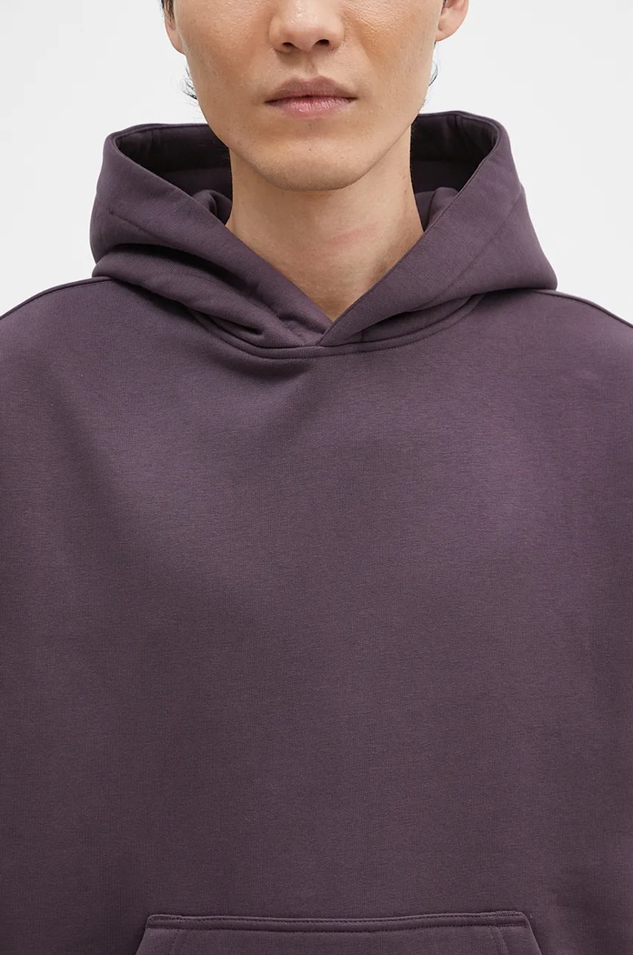 Μπλούζα Alpha Industries Logo BP Hoody μωβ 146336