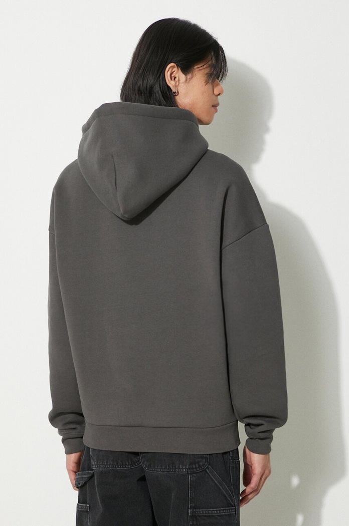 Ρούχα Μπλούζα Alpha Industries Flock Logo Hoody 146340. γκρί