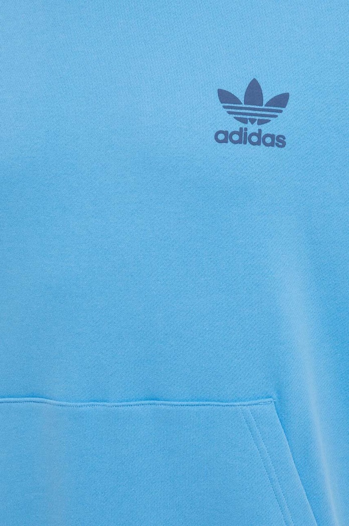adidas Originals hanorac de bumbac IS3317 albastru