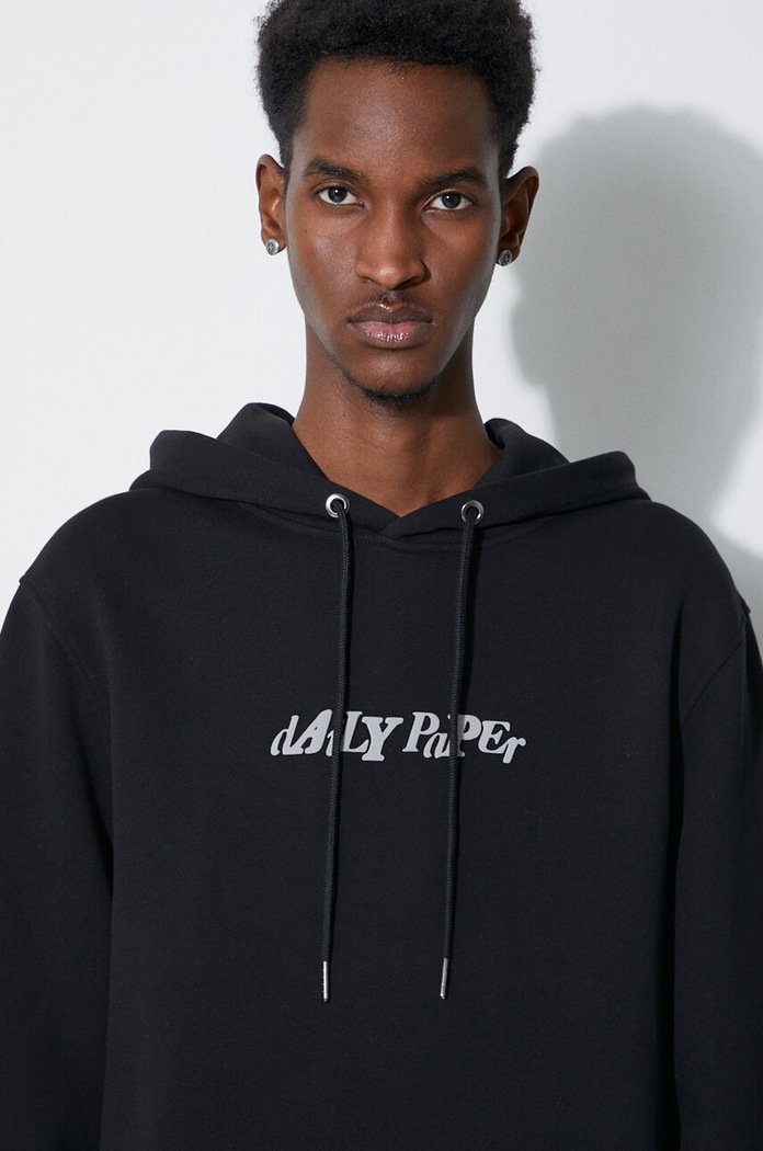 Daily Paper cotton sweatshirt Unified Type Hoodie 2411116 black