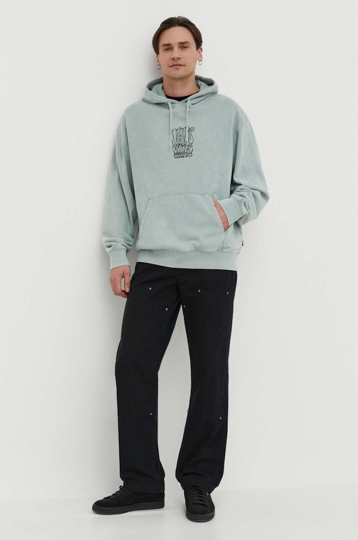 Pulover Vans S kapuco zelena VN000GE6CJL1