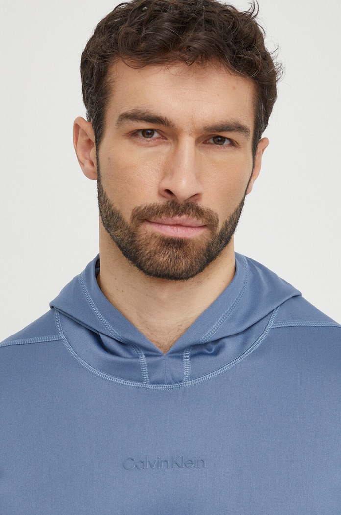 Ρούχα Μπλούζα Calvin Klein Performance 00GMS4W328 μπλε