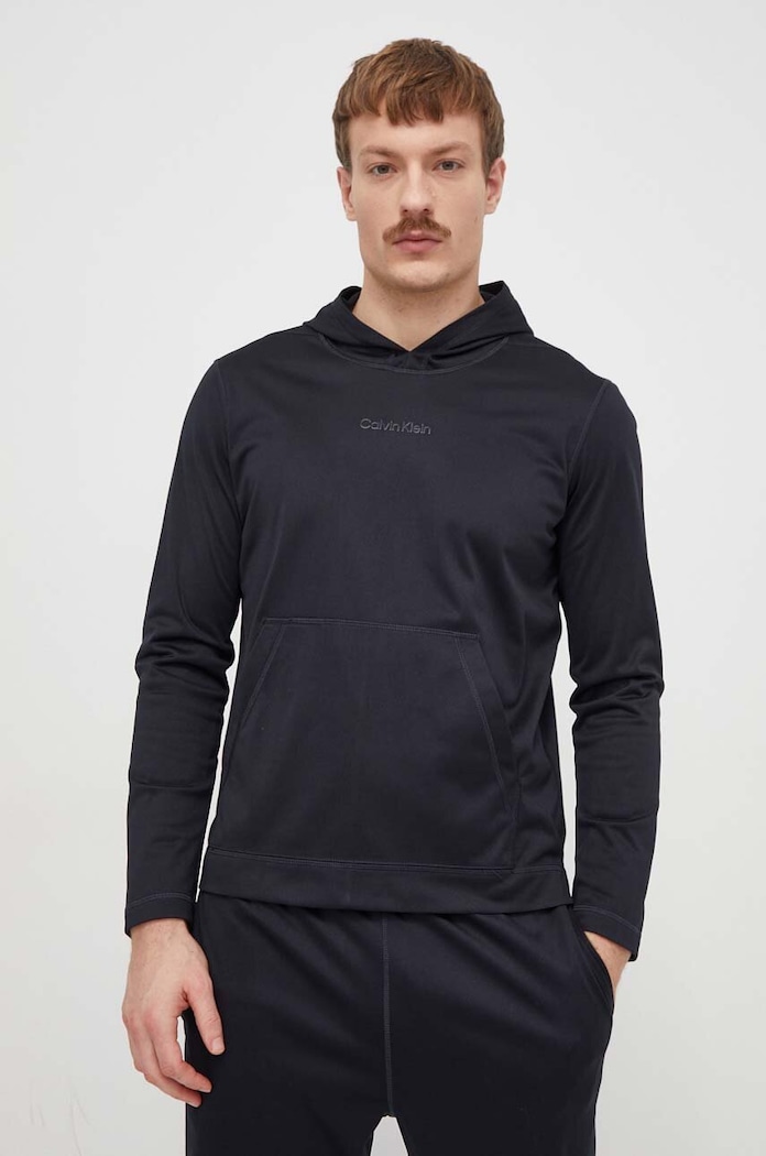 Μπλούζα Calvin Klein Performance μαύρο 00GMS4W328
