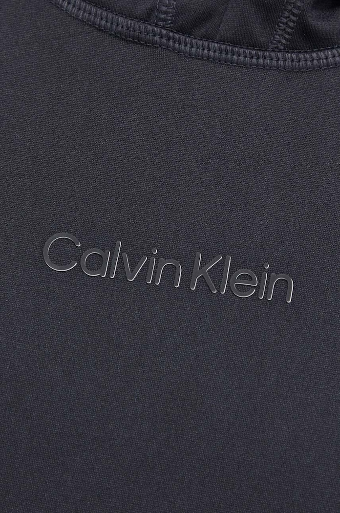 Μπλούζα Calvin Klein Performance 00GMS4W328 μαύρο