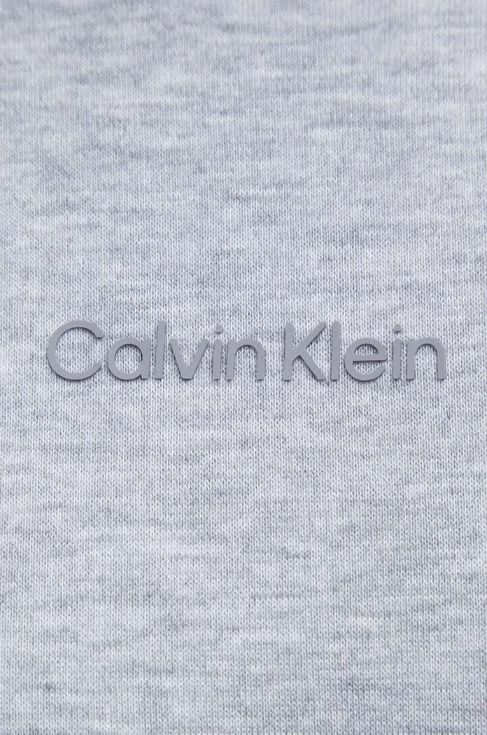 Tréningová mikina Calvin Klein Performance 00GMS4W337 sivá