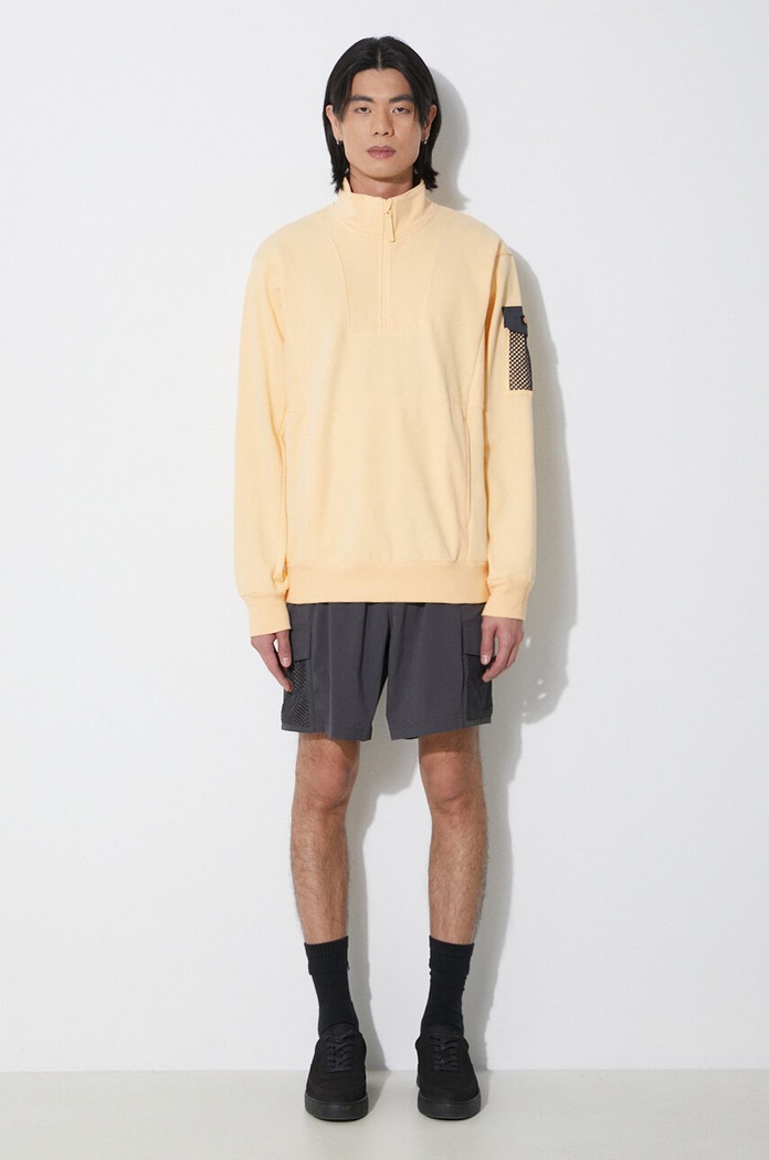 Columbia sweatshirt Painted Peak 2074521 yellow SS24