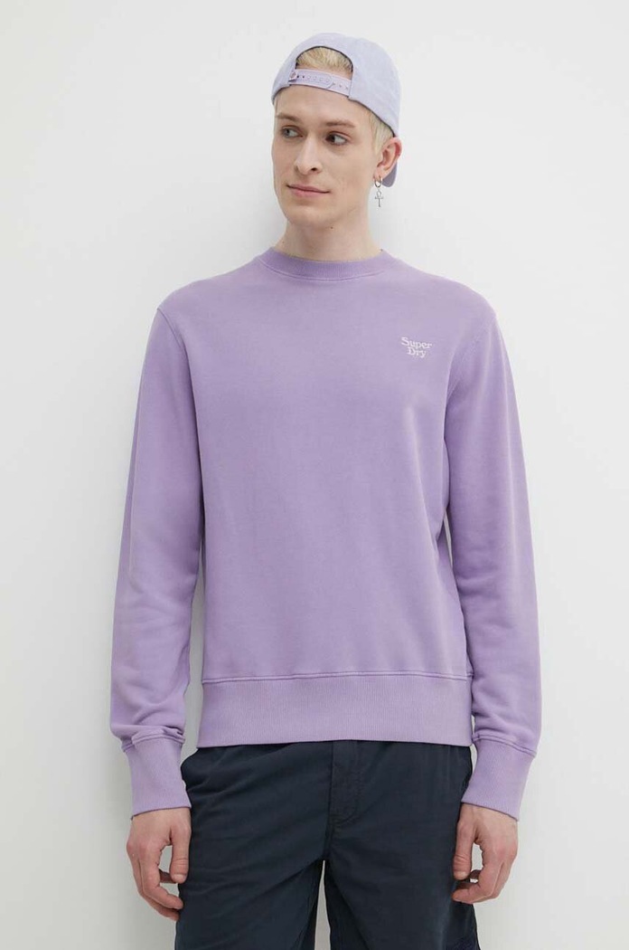 Superdry Hanorac de bumbac violet M2013242A.2LT