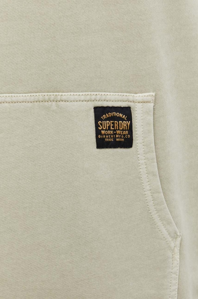 Bavlněná mikina Superdry M2013078A.2LH béžová