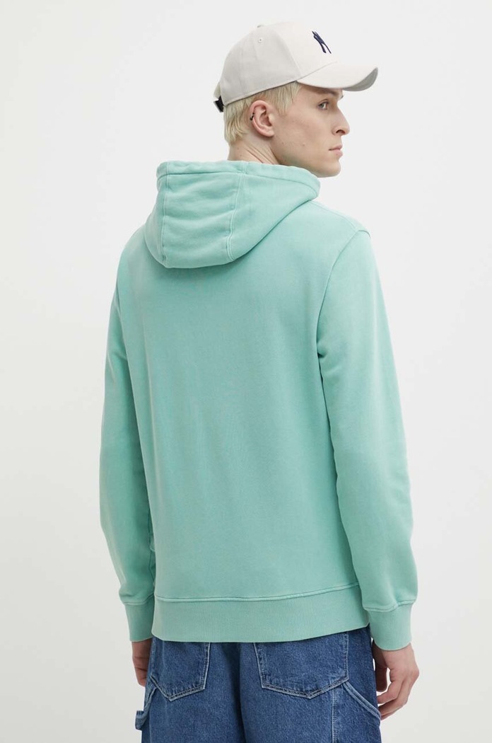 Îmbrăcăminte Superdry hanorac de bumbac M2012362A.NQ6 turcoaz