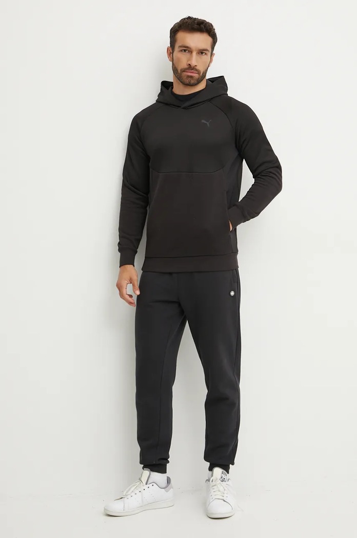 Tepláková mikina Puma PumaTech 624381 čierna AW24