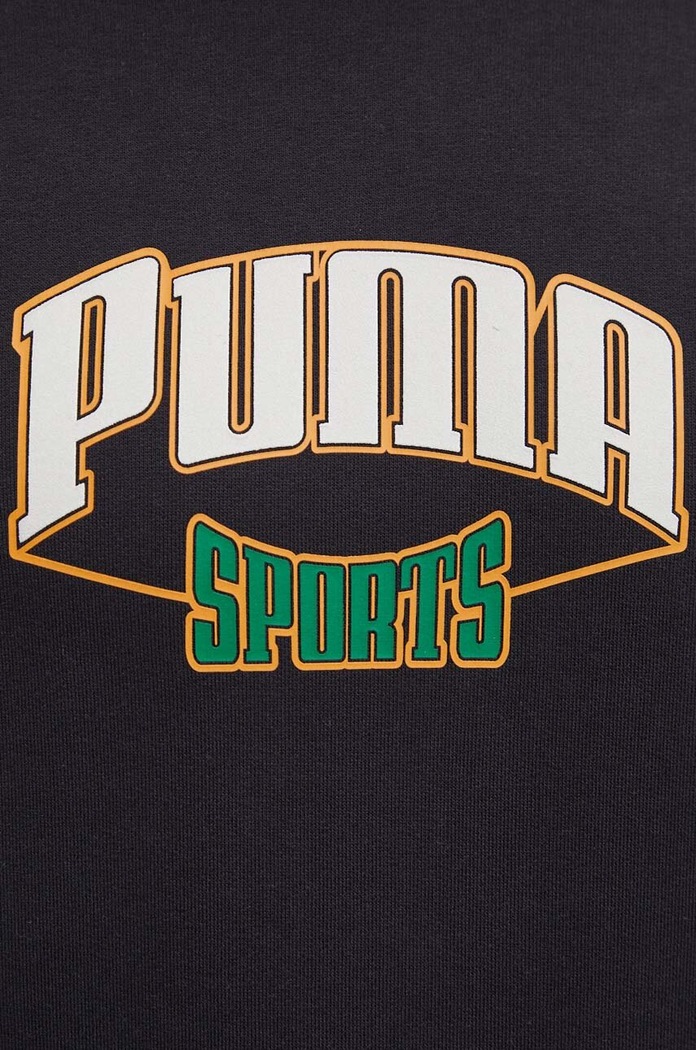 Pamučna dukserica Puma 624396 crna