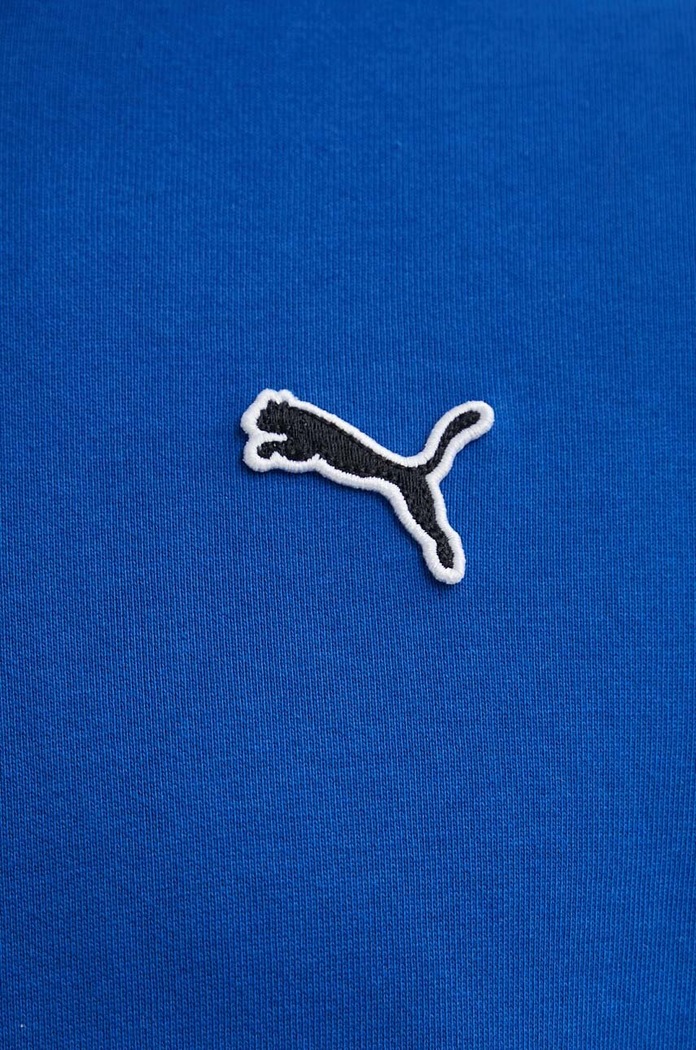 Puma hanorac de bumbac BETTER ESSENTIALS 675978 bleumarin