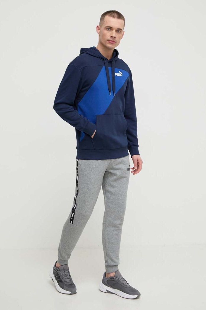 Puma bluză POWER 678931 bleumarin SS24