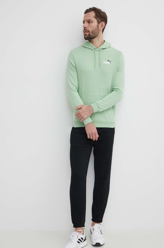 Puma Суичър Puma 680990 зелен SS24