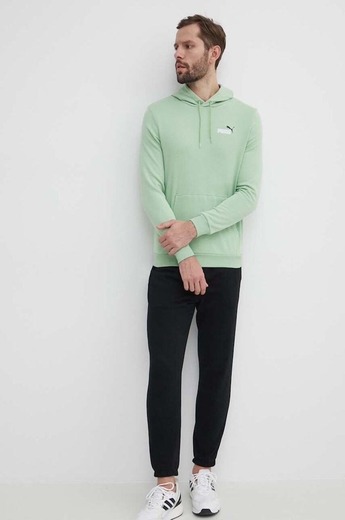 Puma Суичър Puma 680990 зелен SS24