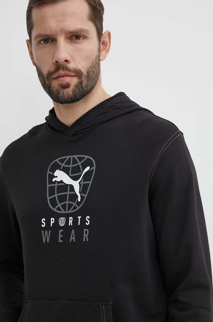 Îmbrăcăminte Puma bluză BETTER SPORTSWEAR 679002 negru