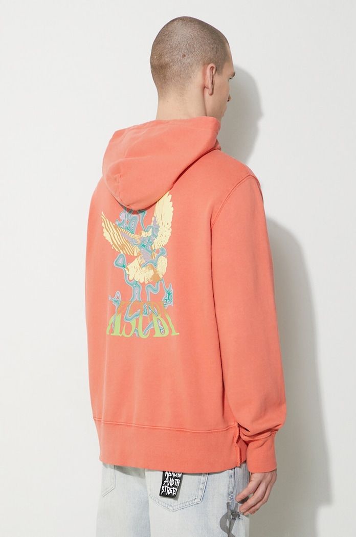 Odjeća Pamučna dukserica KSUBI flight kash hoodie MPS24FL009 narančasta